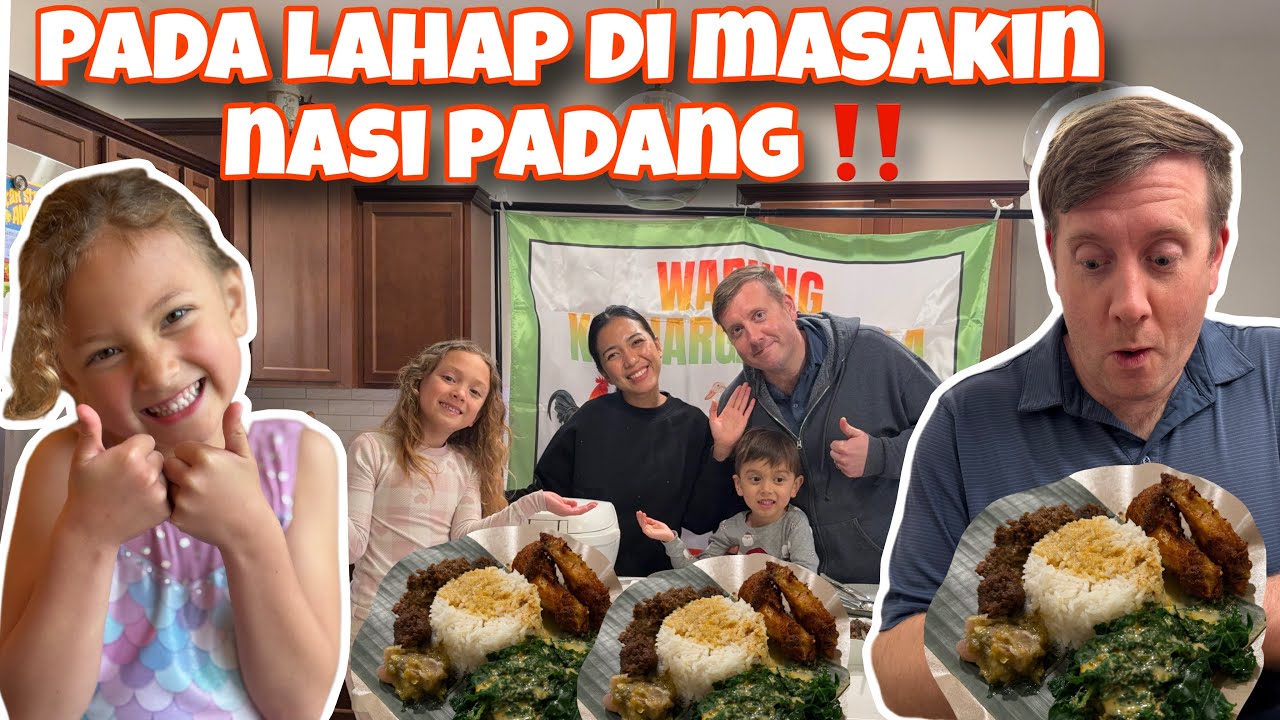 NASI PADANG ‼️KALAU MASAK INI SEMUA PASTI LAHAP 😄😄