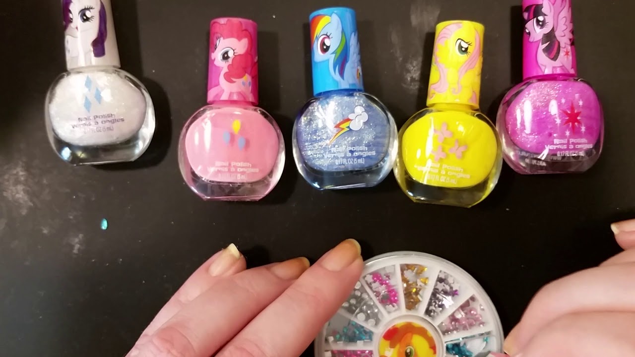 Week 20 childhood My Little Pony nails