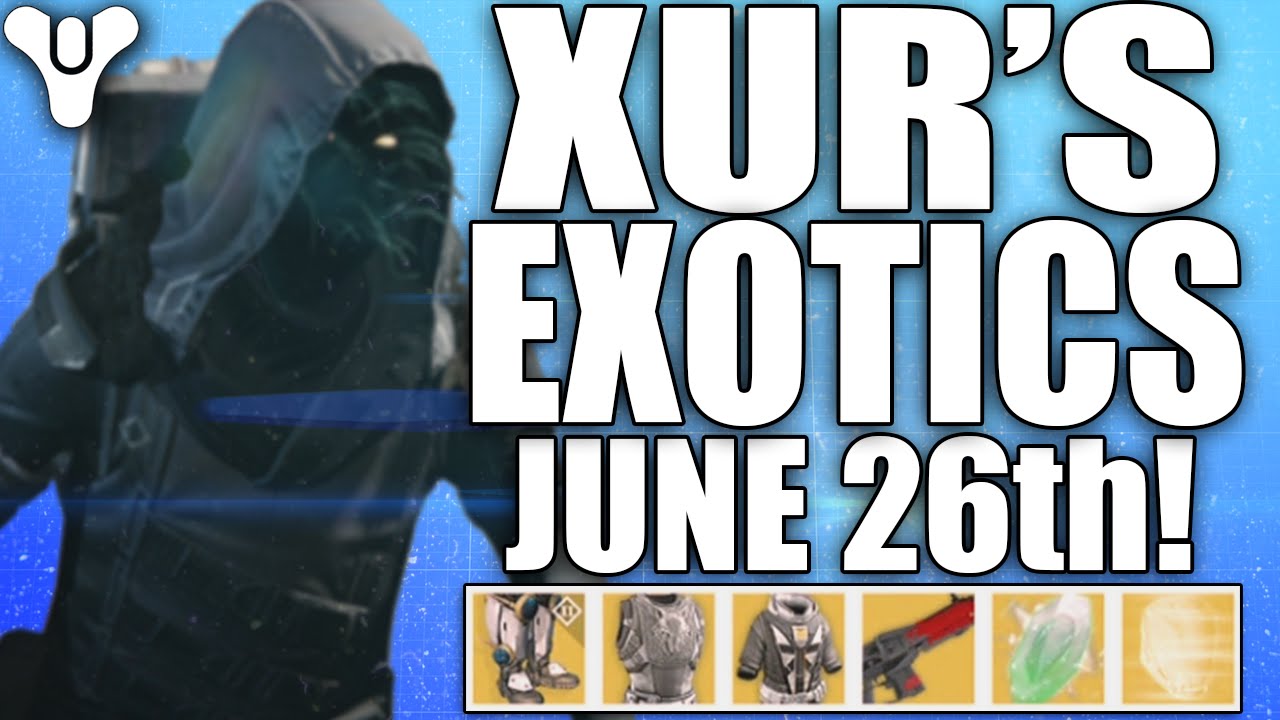 Destiny: Xur's Exotics - The Peregrine Greaves - 26th June 2015 - Agent Of The Nine
