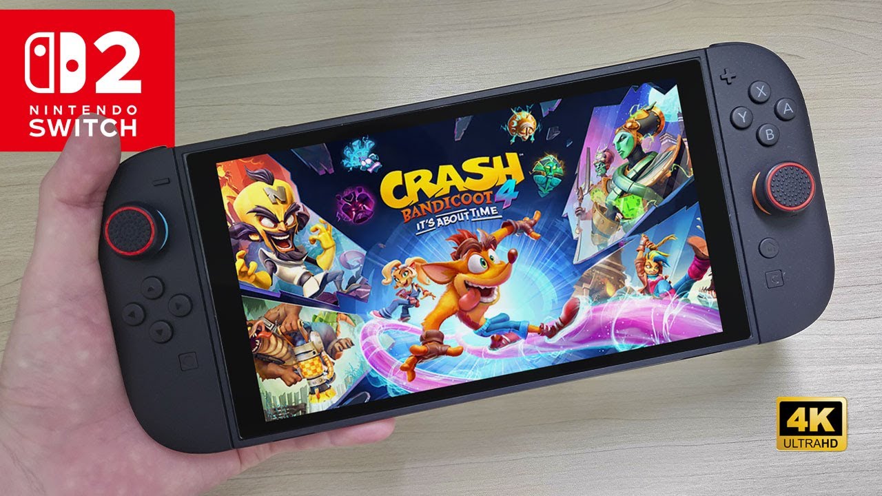 Crash Bandicoot 4: It's About Time | Nintendo Switch 2 | Gameplay in 4k 60fps