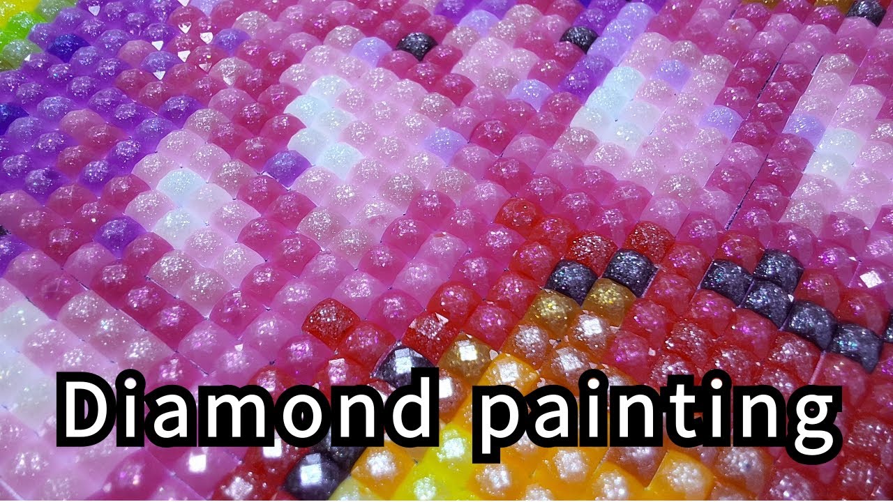 Diamond painting ASMR 보석십자수 [Fairy dust] part 1 #diamondpainting