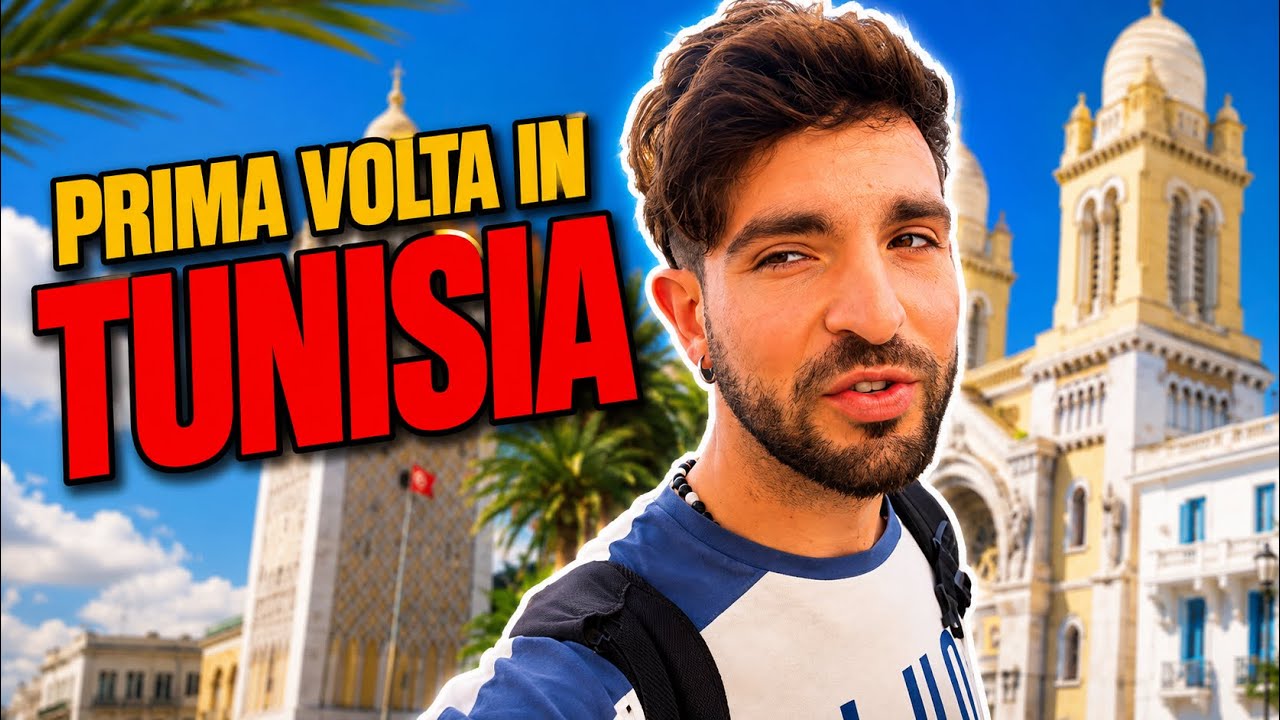 VADO a TUNISI 🇹🇳 La capitale della TUNISIA mi ha sorpreso! 😍