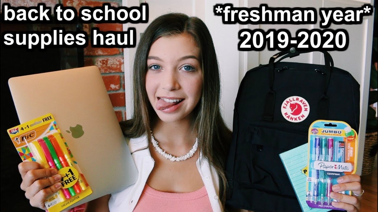 BACK TO SCHOOL SUPPLIES HAUL 2019-2020!