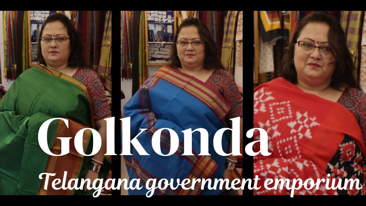 GOLKONDA  - Exclusive summer cool saree collection from Telangana Government Emporium ।।