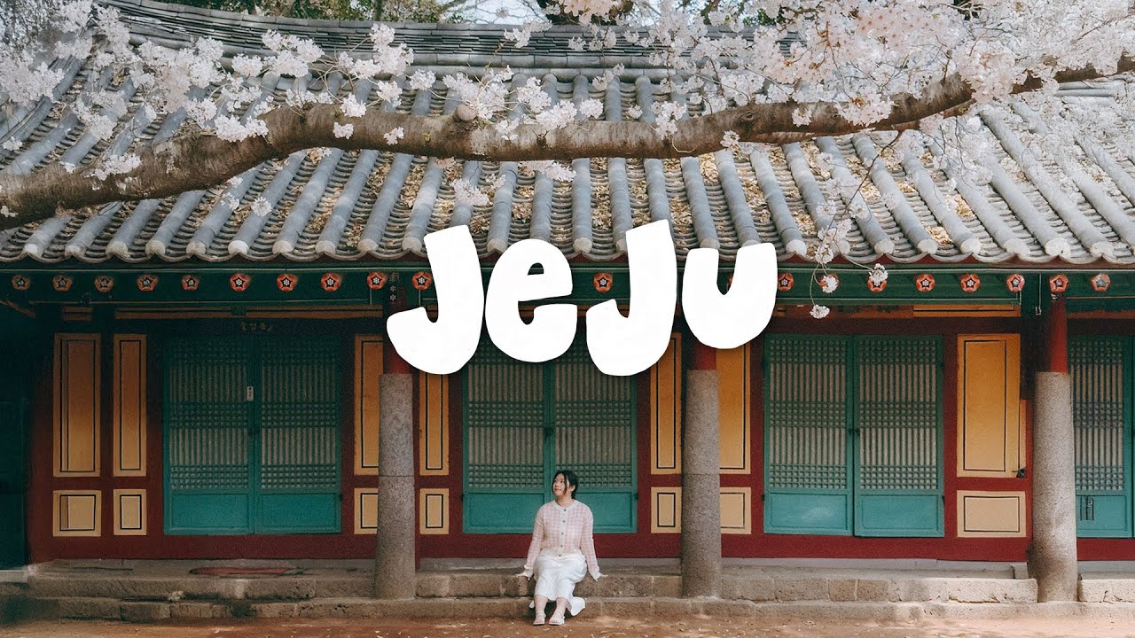 one week spring trip to jeju island (and a day trip to gapado island🌼)