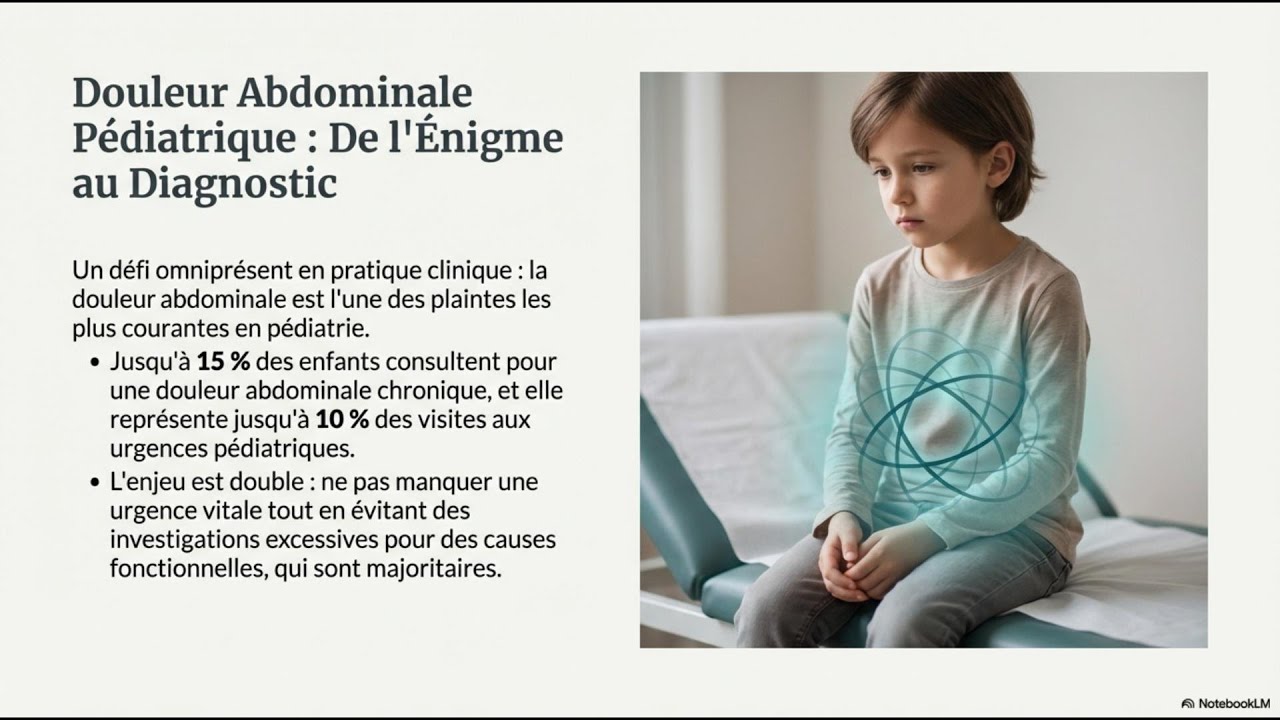 PM.S1E003-1 : DOULEUR ABDOMINALE CHEZ L’ENFANT (EACMC.003-1)