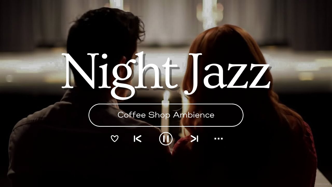 Calm Winter Jazz Piano ⛄ Soft Jazz Music & Crackling Fireplace at Cozy Coffee Shop Ambience to Study
