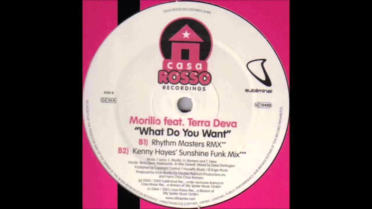 (2005) Erick Morillo feat. Terra Deva - What Do You Want [Kenny Hayes Sunshine Funk RMX]