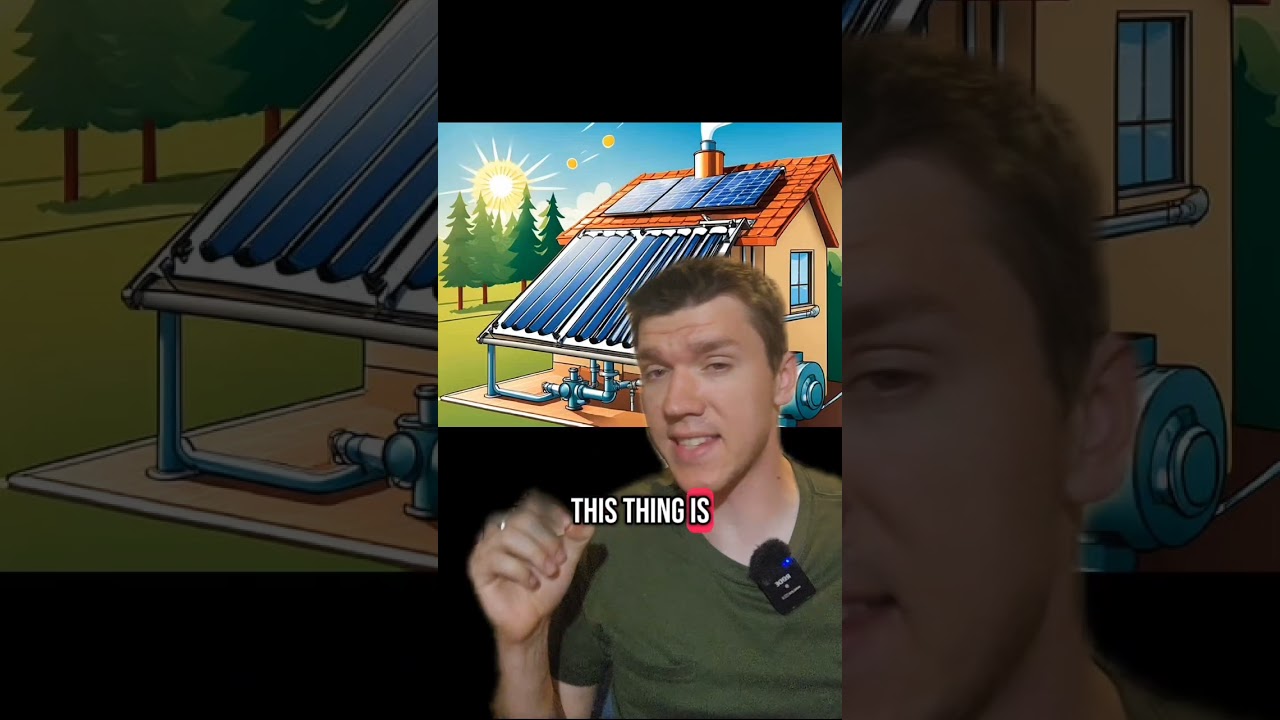 солнечный водонагреватель #автономный