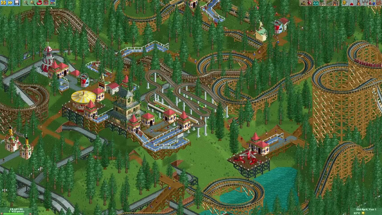 Rollercoaster Tycoon Mission 12 Karts & Coasters