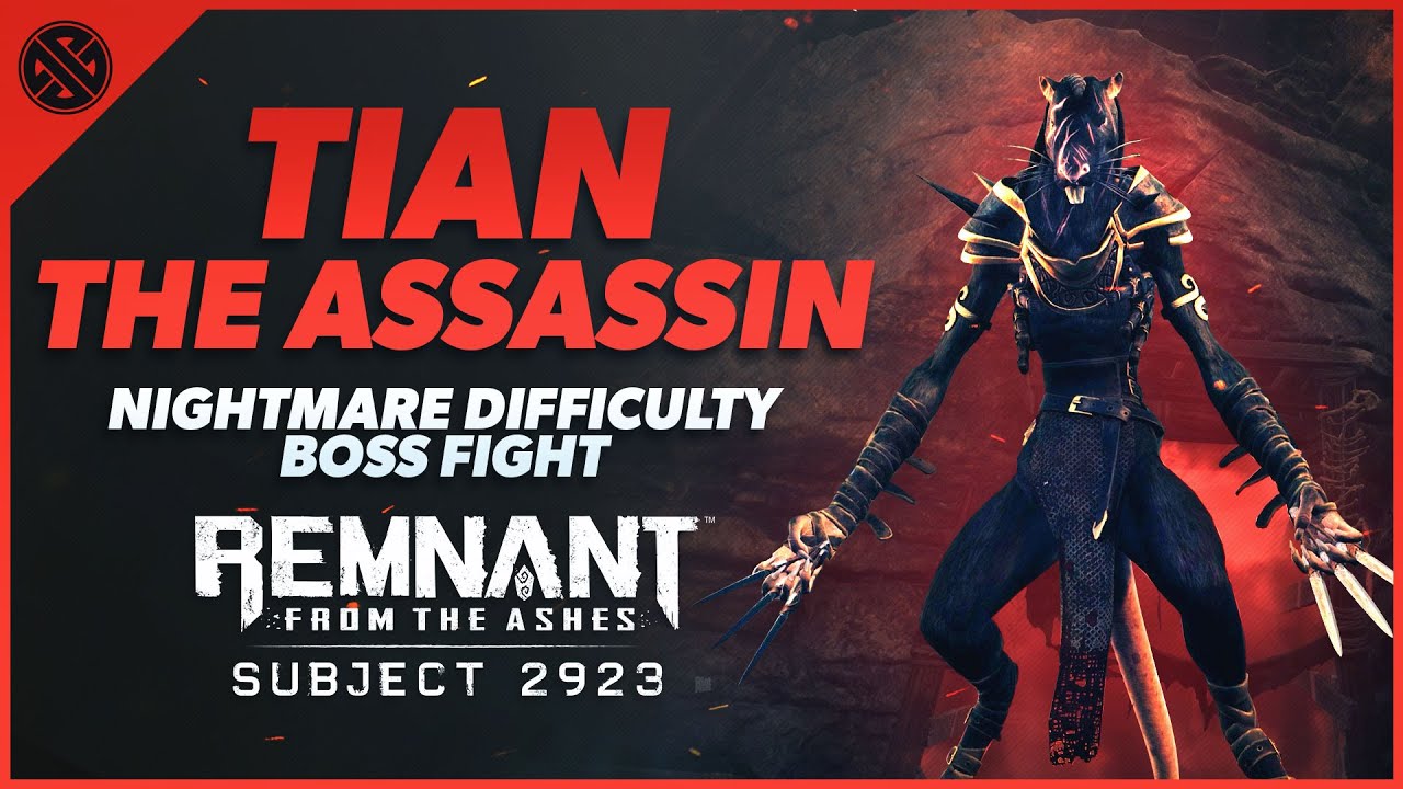Tian the Assassin Boss Fight | Solo Nightmare Difficulty | Remnant From The Ashes - Subject 2923