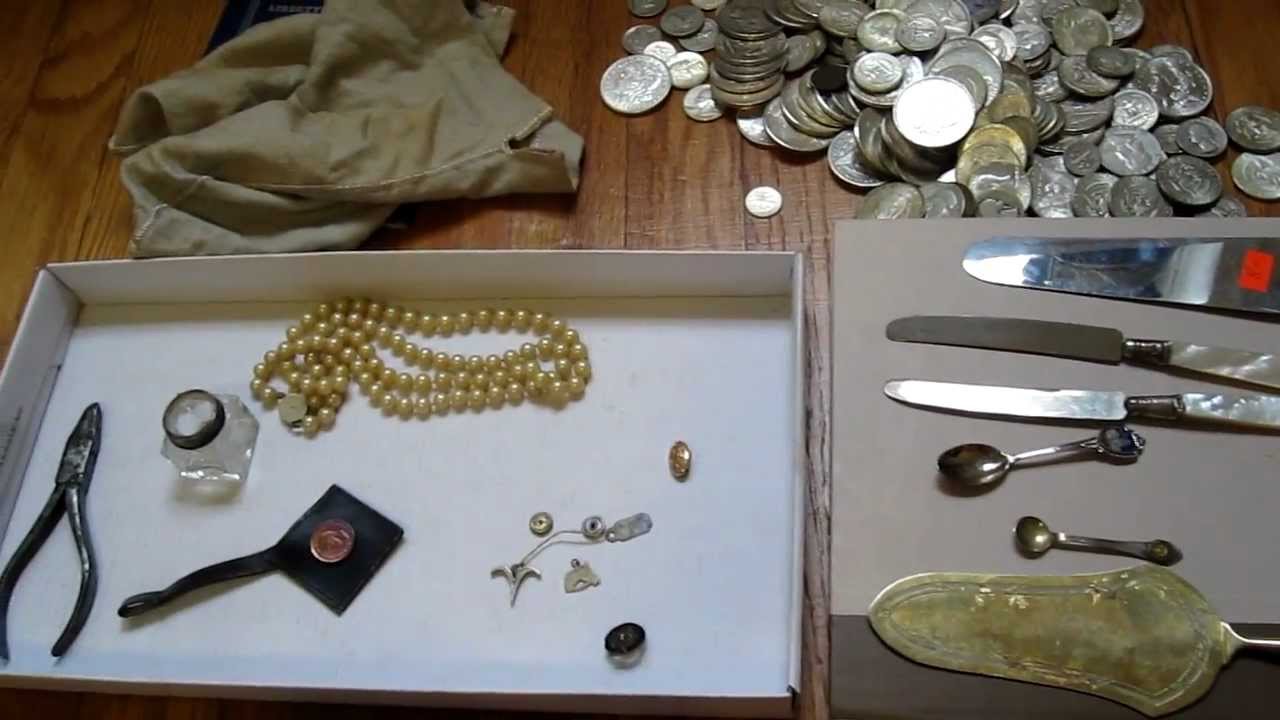 Silverpicker's HUGE Garage Sale Haul! Scrap Silver & Gold, Silver Coins Galore! #16 (Part 1)
