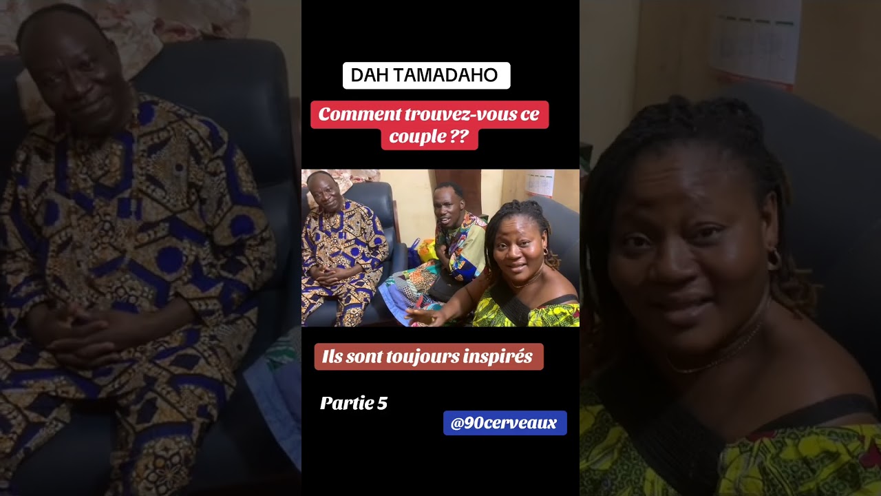 Dah TAMADAHO et sa femme 😂😂. @biscotino90cerveaux76