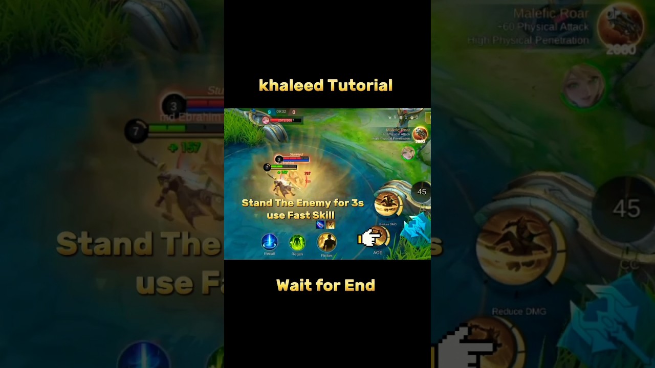 khaleed Tutorial Mobile legends #ml2b #khalid #khaleedmlbb #mlbb #tutorial
