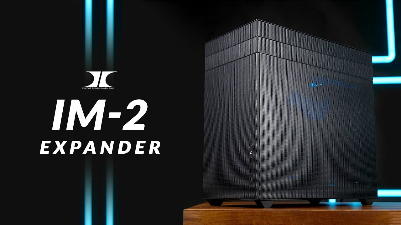 Расширитель Inter-Tech IM-2 | Компактный корпус Micro ATX с возможностью штабелирования