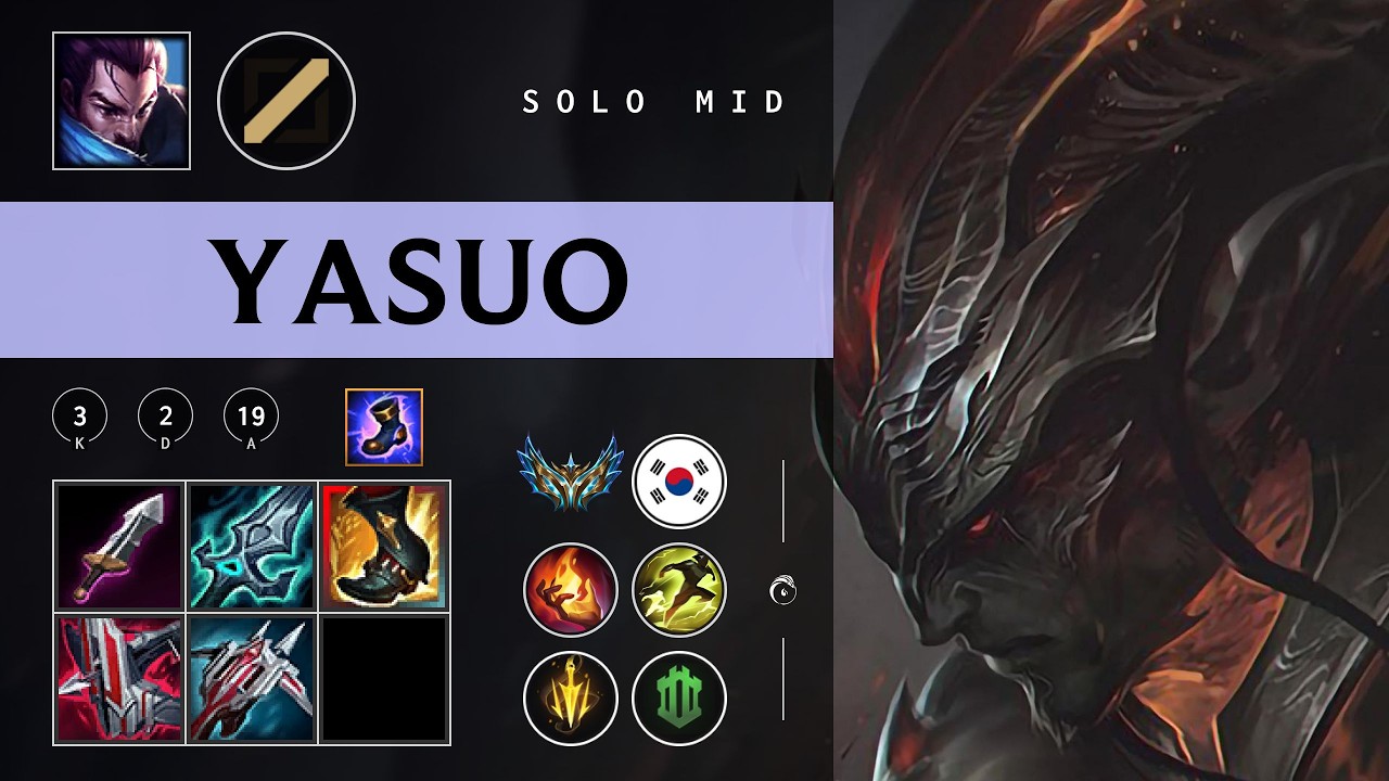 Yasuo Mid vs Galio - KR Challenger Patch 26.03