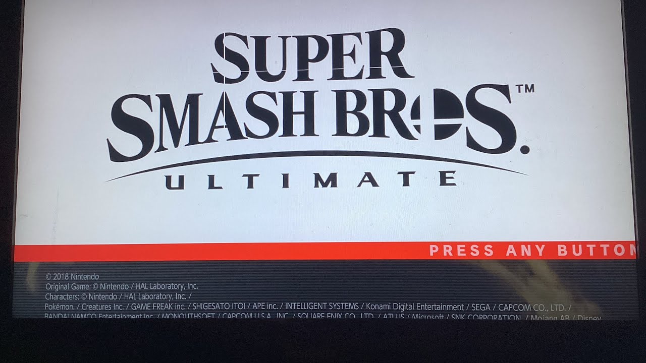 Smash bros Spirit Board (no audio)