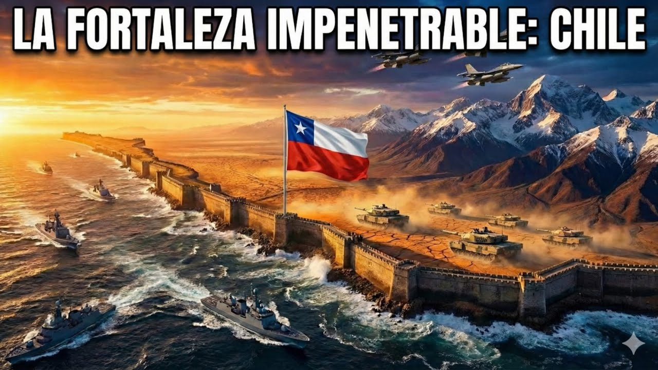 ¿Por qué es IMPOSIBLE invadir Chile? (Análisis Militar)