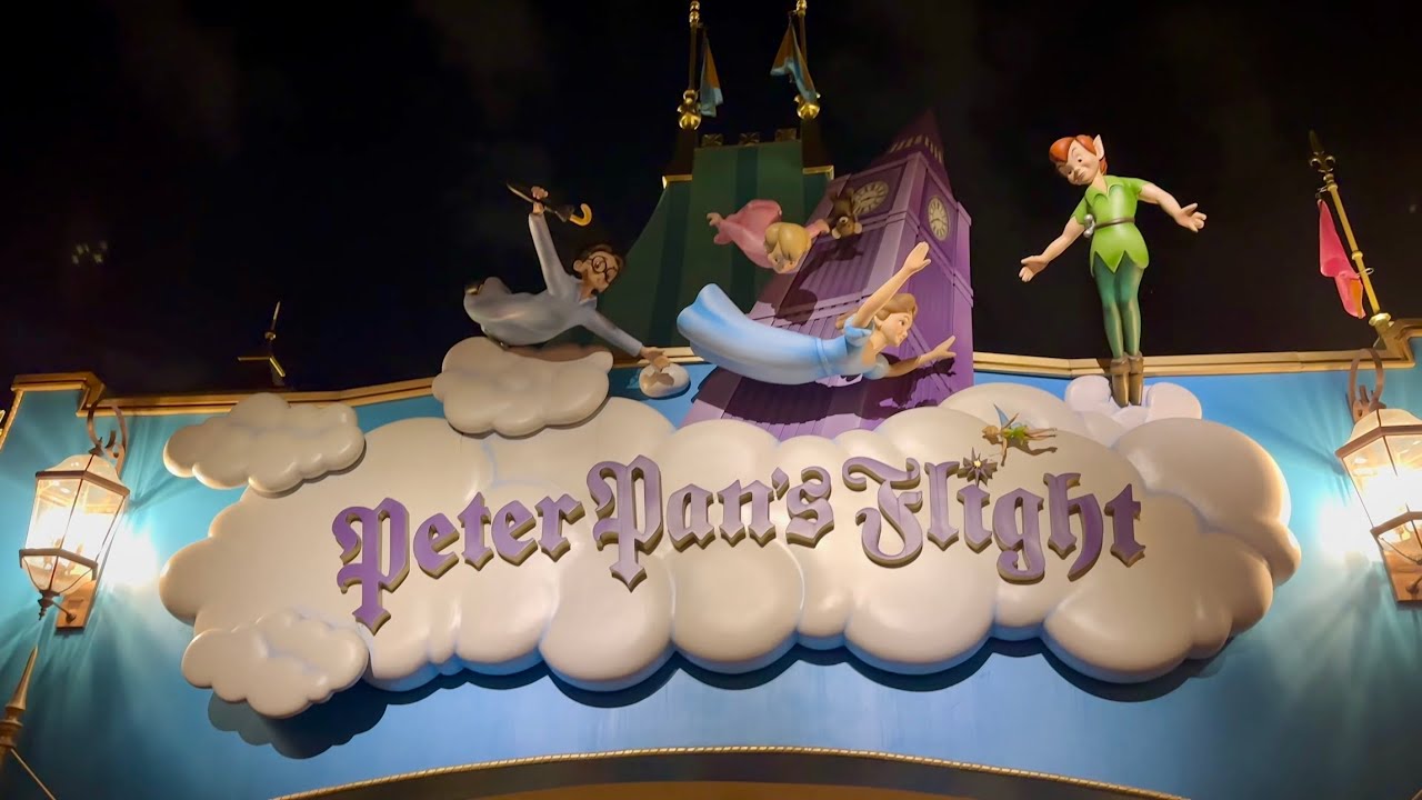 Peter Pan's Flight - Complete Ride Experience at the Magic Kingdom at the Walt Disney World Resort