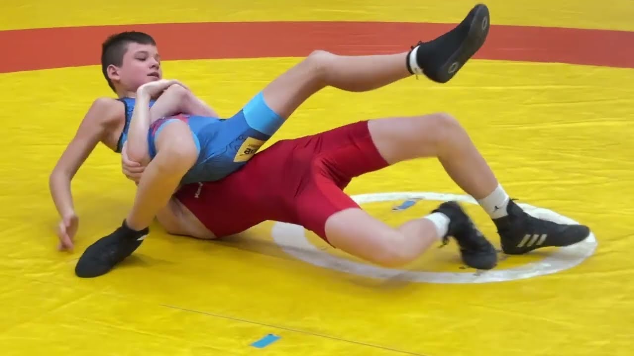 Wrestling / Ringen Einzelmeisterschaft Torgelow, Greco, Jugend B, 44 kg, Gr&uuml;tzner - Korshunov