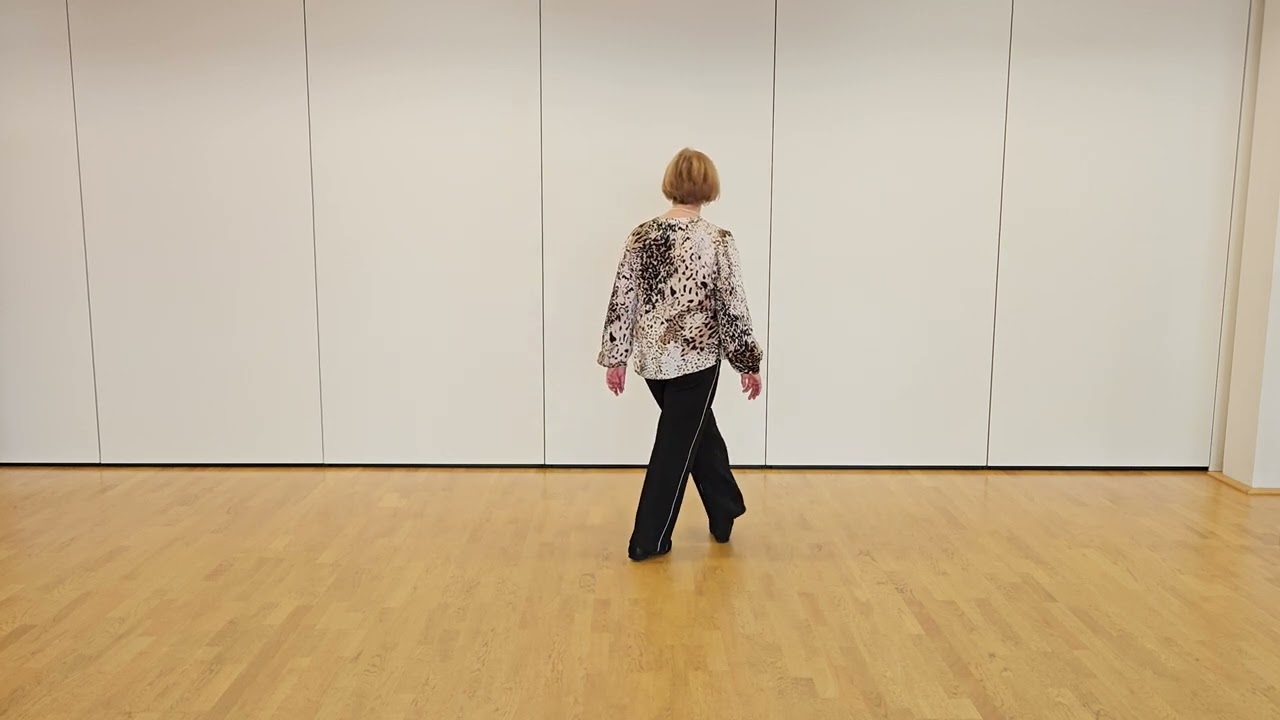 Do It All Again - Line Dance, erste Wand ohne Musik