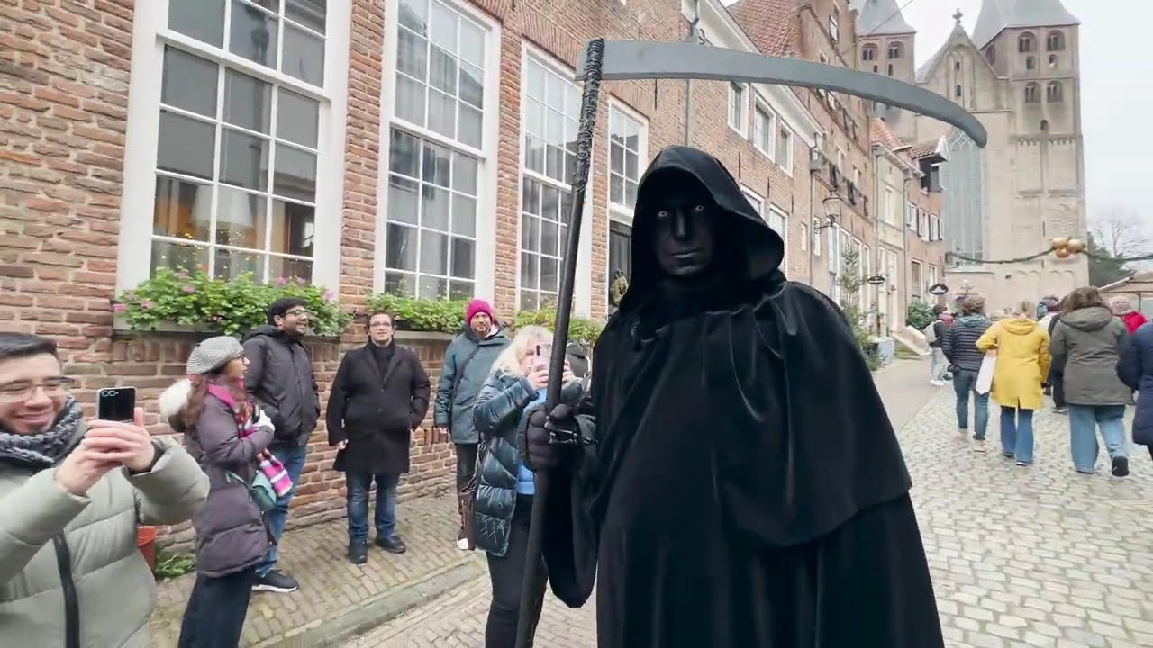 Chiristmas Walk in Deventer Netherlands A Time Travel to the 19th Century | 2024