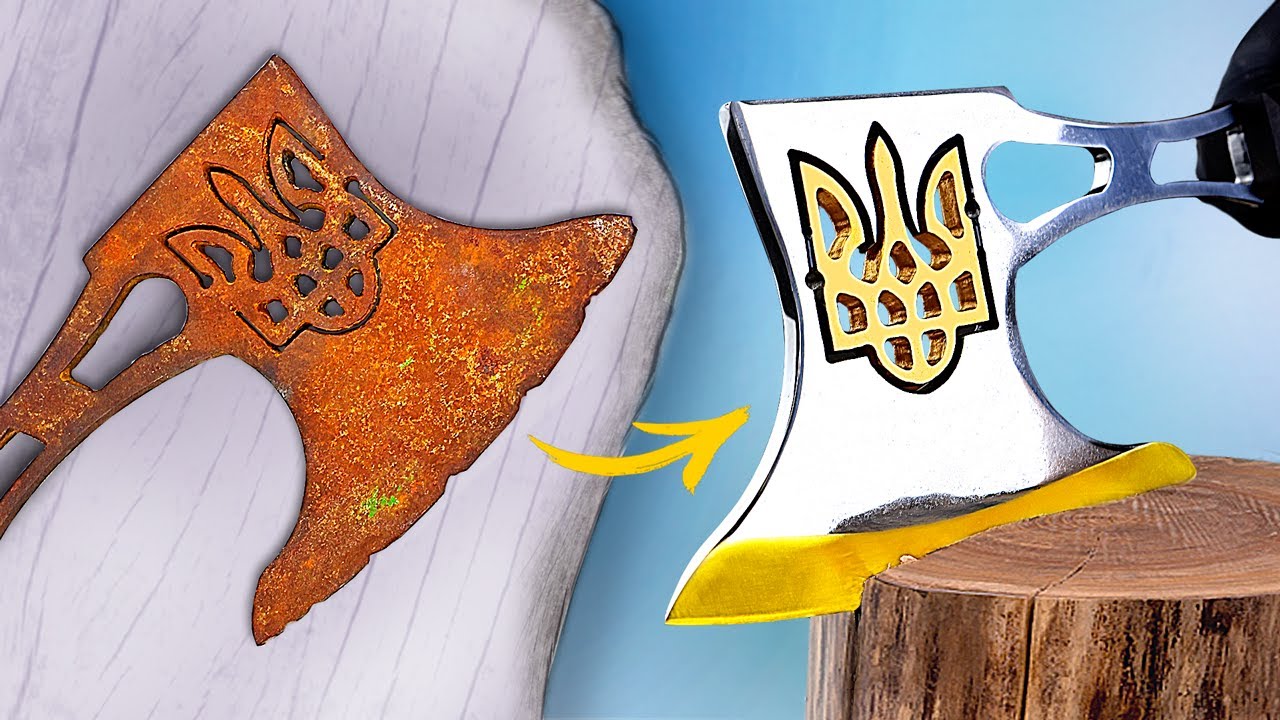 Rare Axe Restoration | Ukrainian Axe