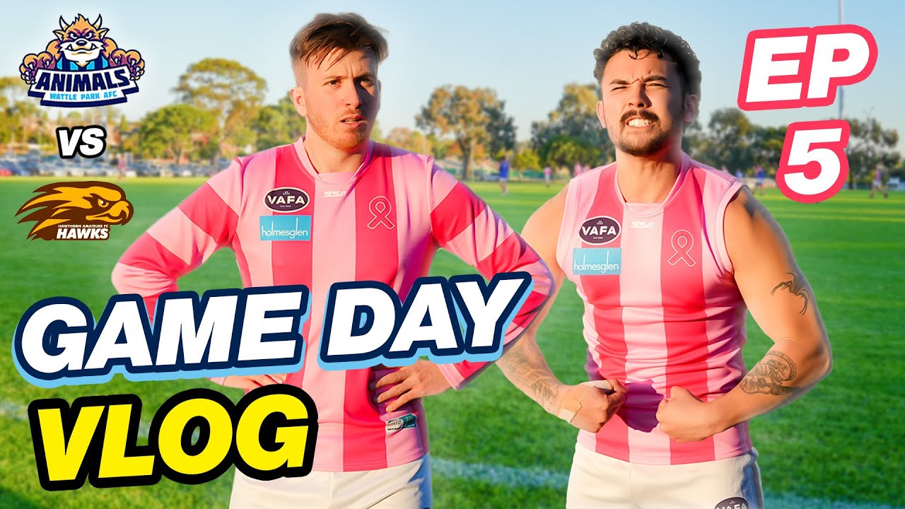 Redemption, Twilight Footy Ball Burster! | Div 12 Ressies Game Day Vlog (Round 5) 2025
