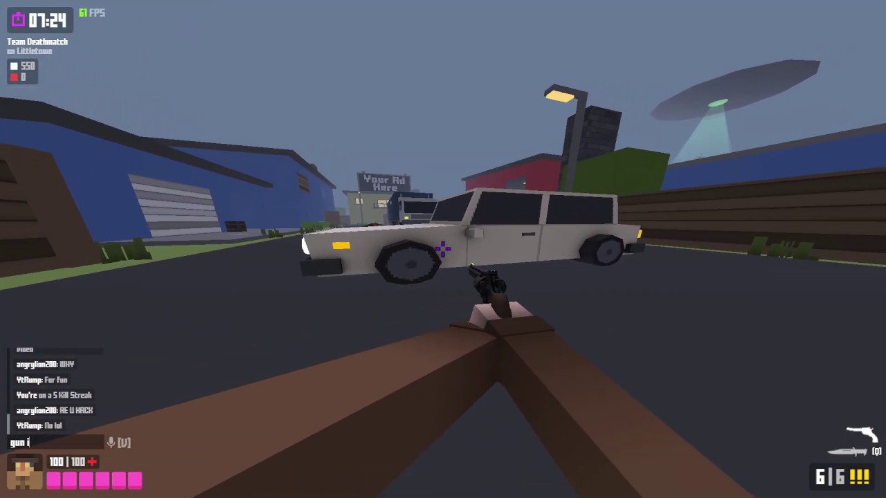 Krunker 1v1 | Littletown | Unedited  