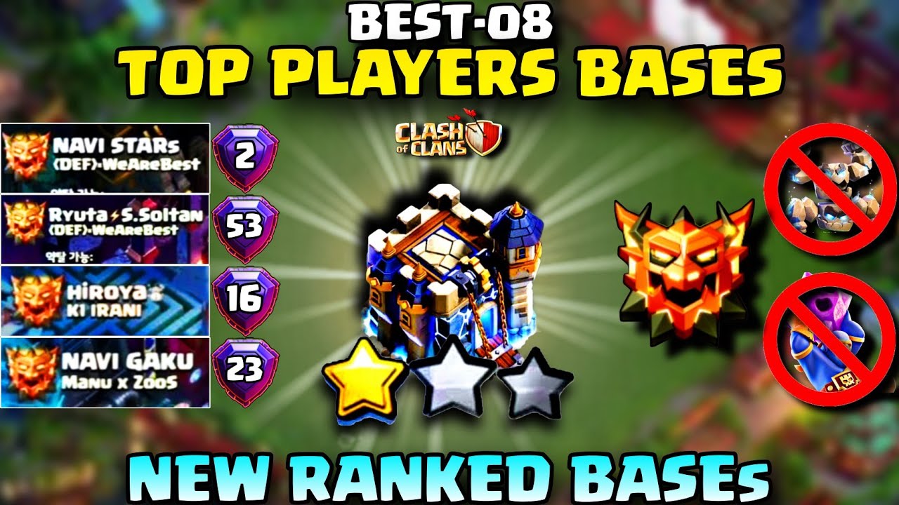 Best TH18 LEGEND BASE LINKS at +6500 Trophies in 2025 | Th18 War Bases | Clash of Clans Base Layouts