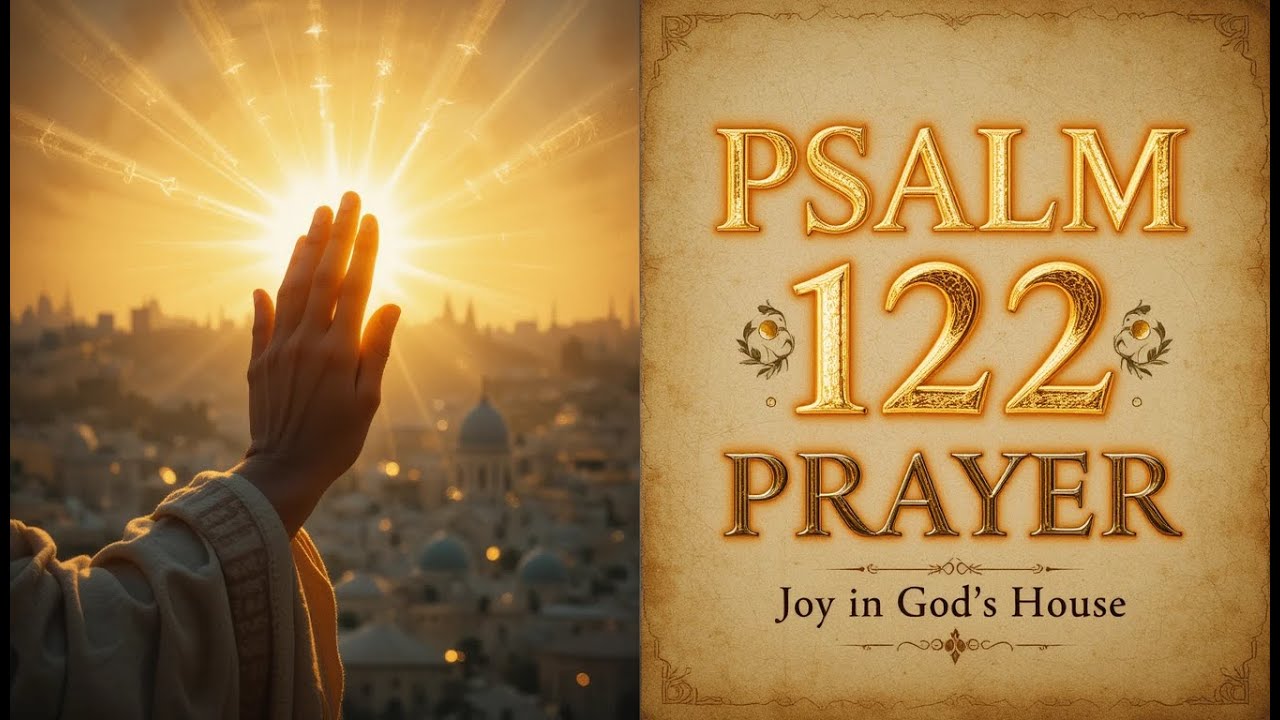 Psalm 122 Prayer for Peace and Unity - Complete Biblical Prayer with Scripture