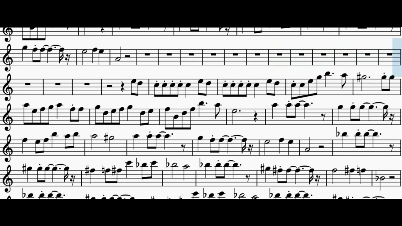 Karl Marx Stadt   Feltsman Oscar ALTO Sax notes sheets Eb