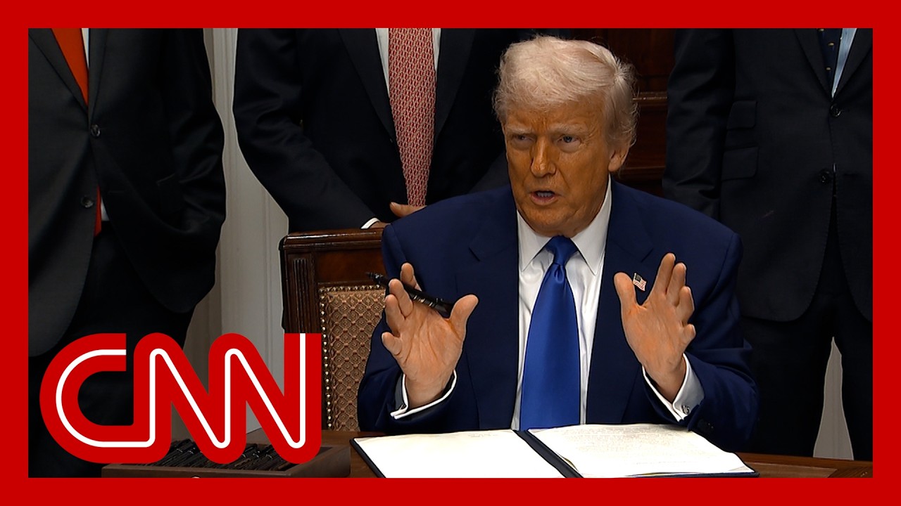 Trump signs executive order aiming to lower US drug costs