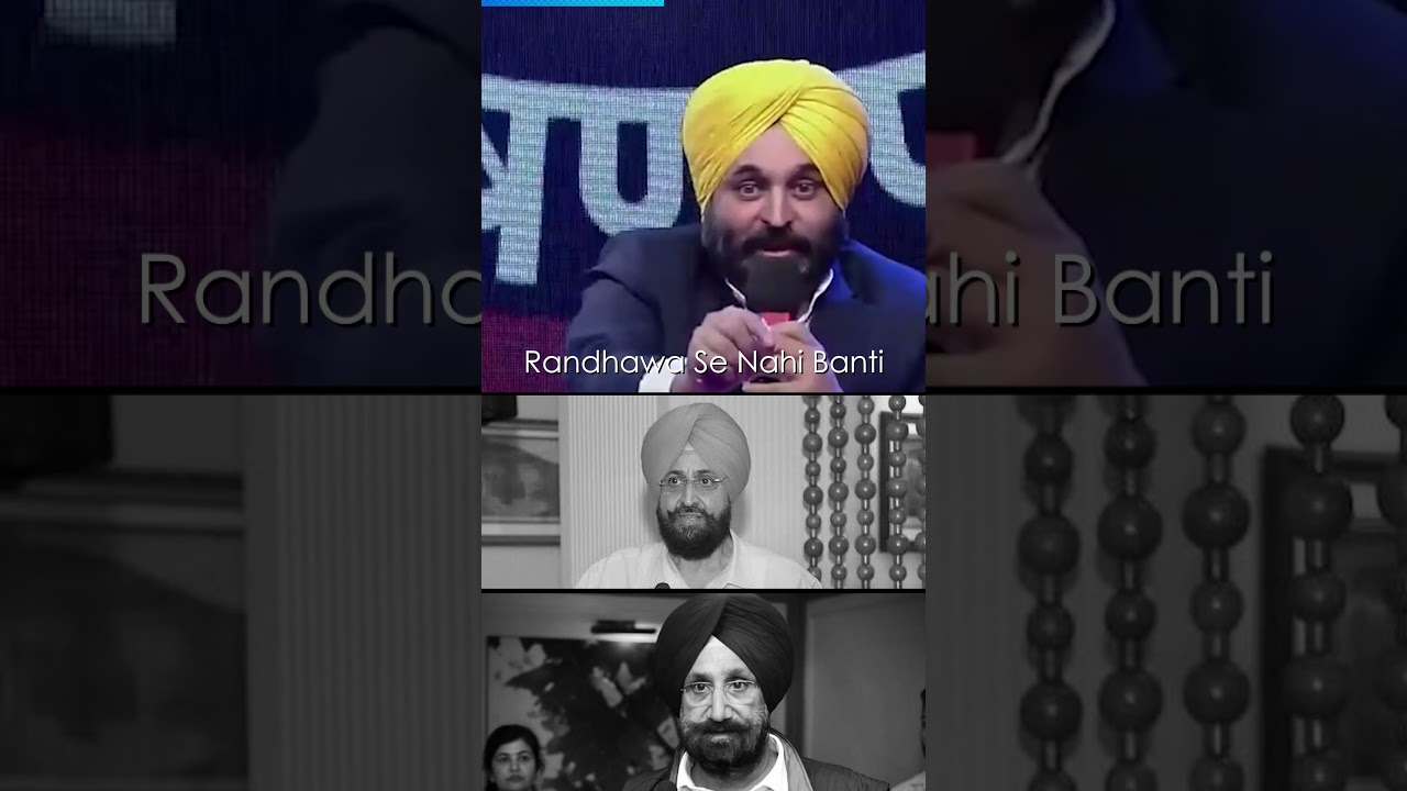 Bhagwant Mann Epic Reply on Punjab Congress Politics #Shorts #PunjabElections2022