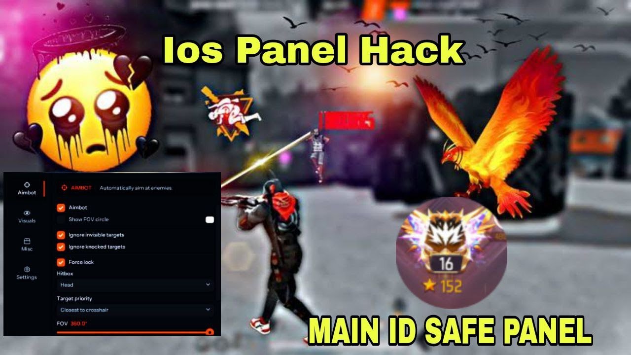 FREE FIRE iOS HACK _ AIMBOT   ESP   ANTIBAN _ No Jailbreak_