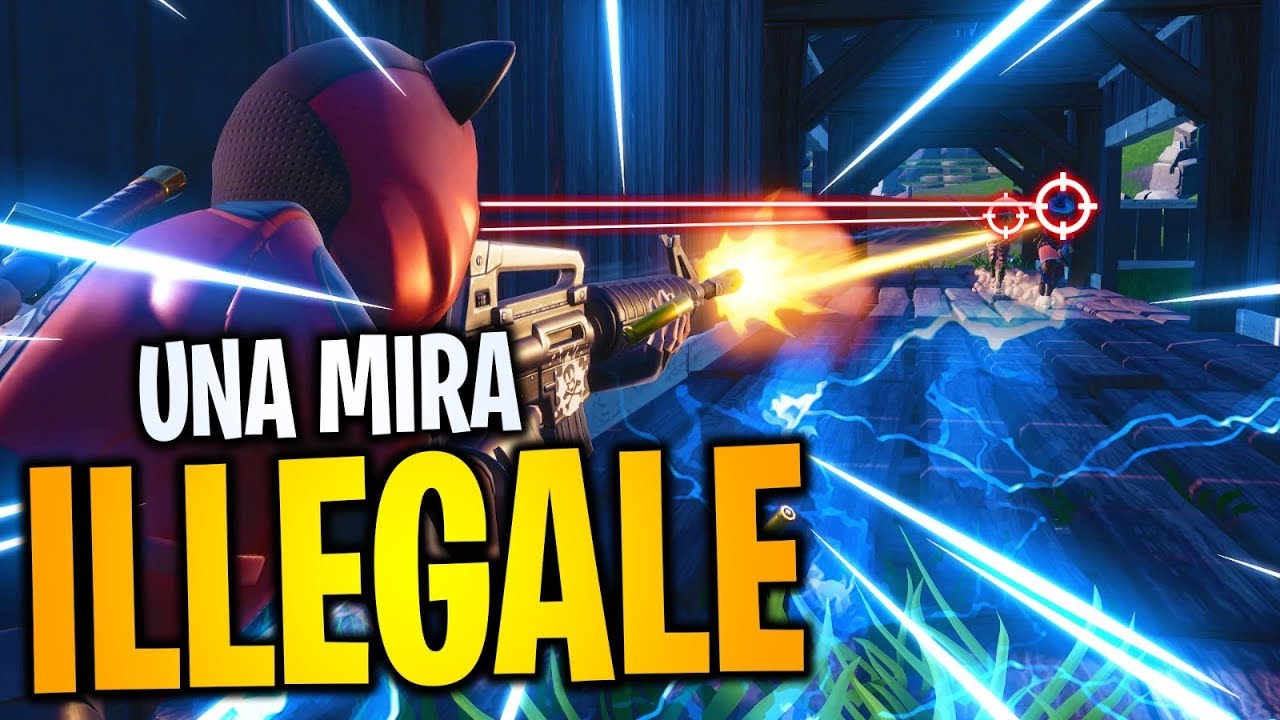 Una MIRA ILLEGALE in DUO vs SQUAD! | FORTNITE ITA