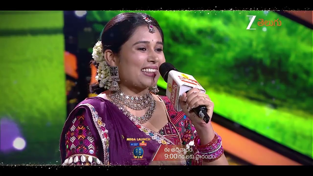 SaReGaMaPa The Next Singing Sensation | Mega Launch Promo | Sunday 9 PM | Zee Telugu
