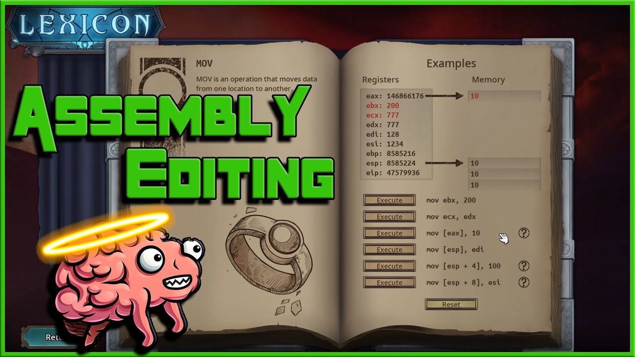 CS420 8 - How to Edit Assembly Tutorial