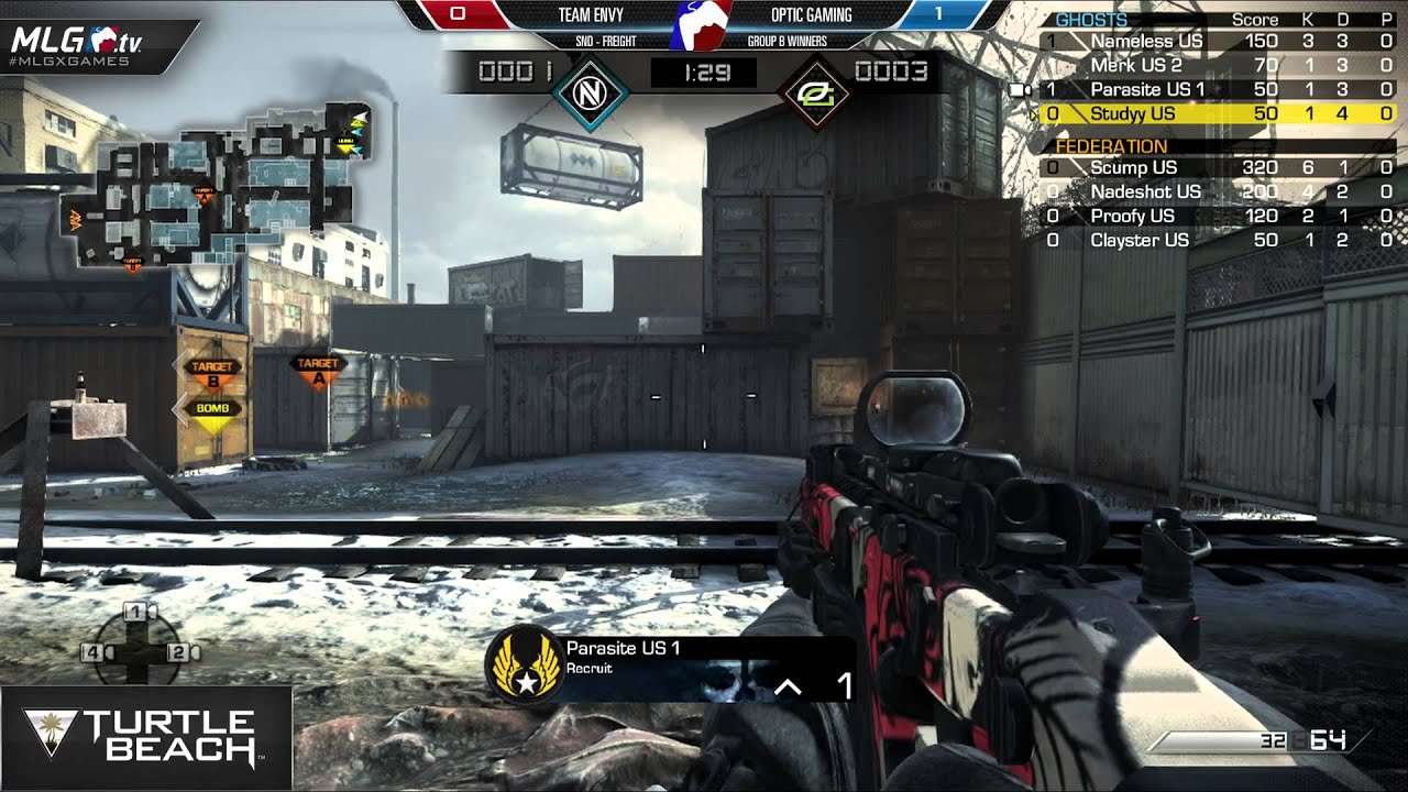OpTic Gaming vs Team EnVy - Game 2 - Group B Winners Match - #MLGXGames