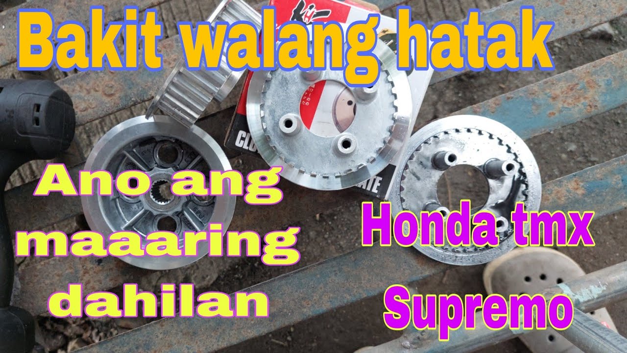 Bakit walang hatak, Ano ang  maaaring dahilan. HONDA TMX Supremo.