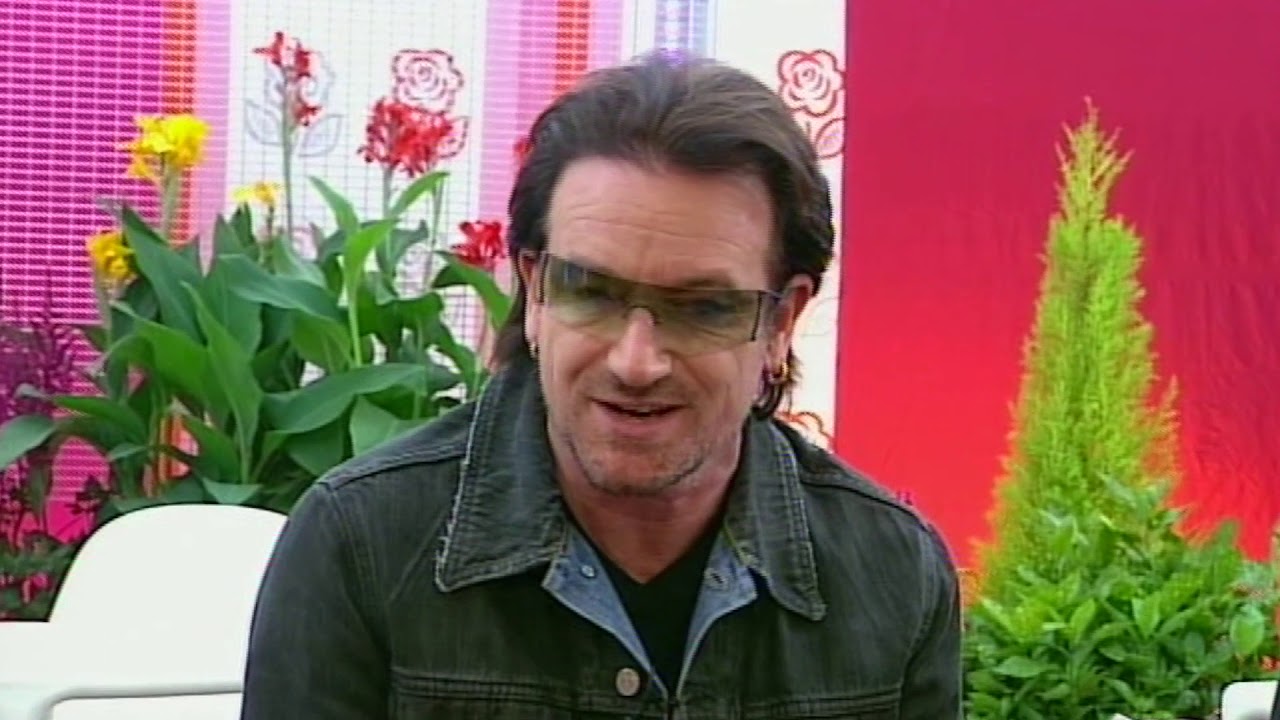 U2 interviewed by Jo Whiley Live 8 2nd July 2005