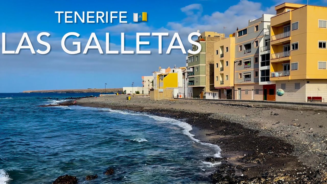 Las Galletas, Tenerife (4K)