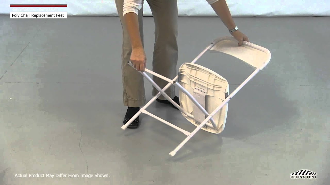 Poly Folding Chair Replacement Feet / Caps
