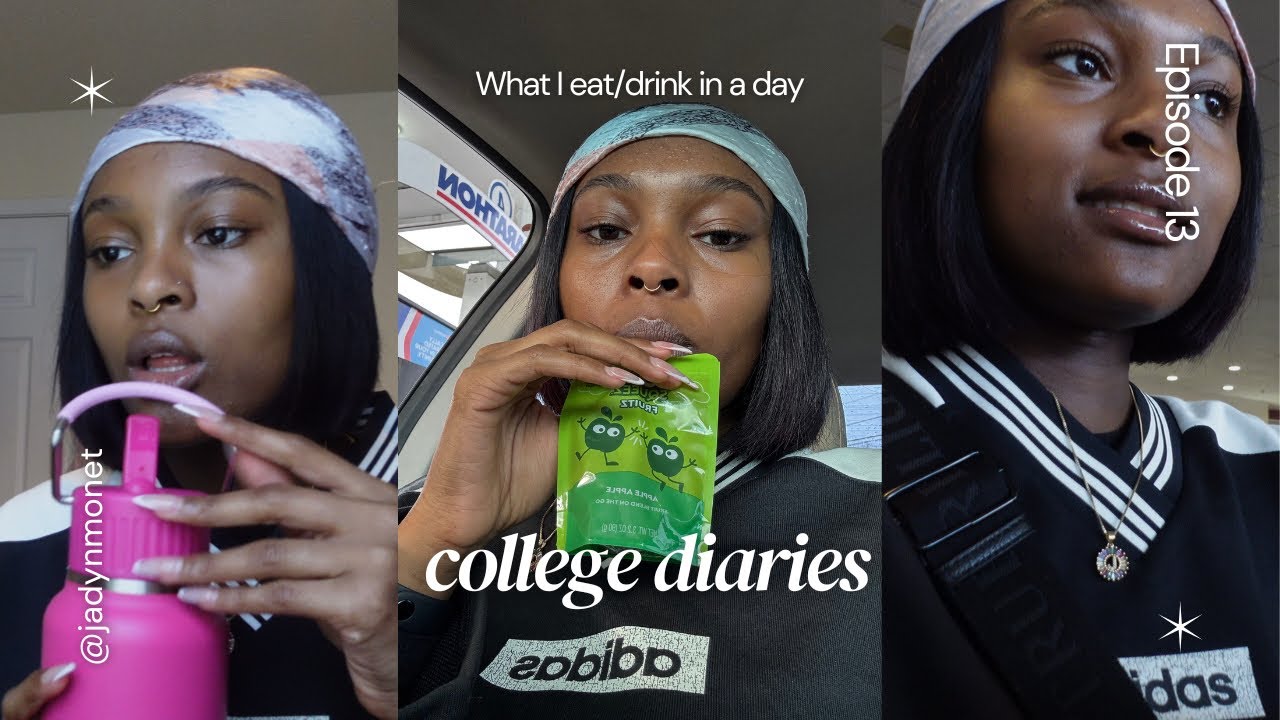 COLLEGE DIARIES | Episode 13: what I eat/drink in a day as a uni student 