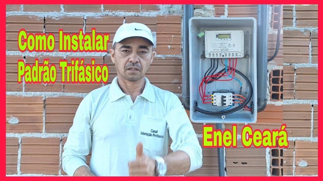 COMO INSTALAR PADRÃO TRIFÁSICO ENEL CEARÁ