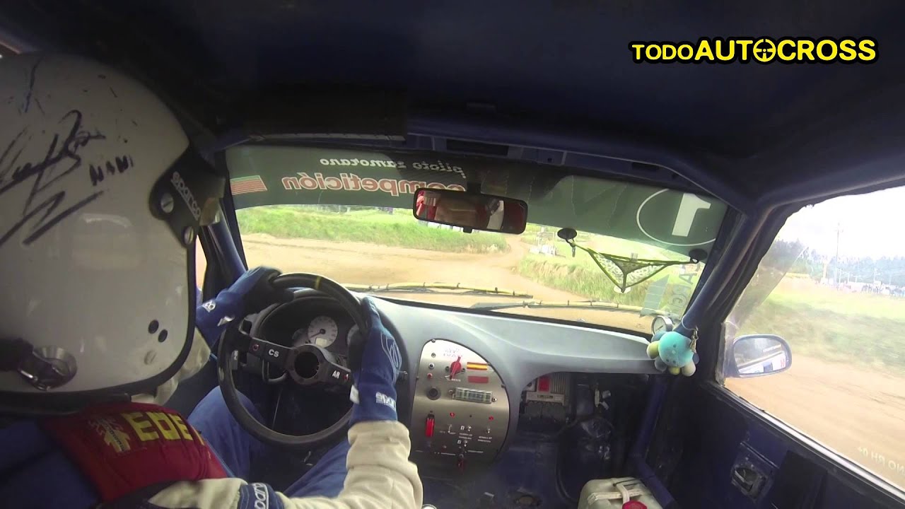 ONBOARD - Ivan Posado 1ª Clasificatoria Div II 6º Autocross Carballo 2014