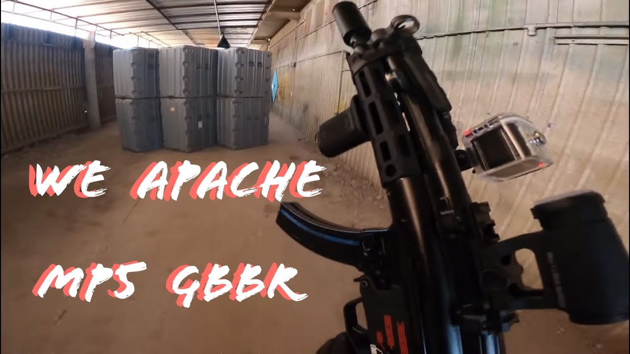 Dreadnought Airsoft 04 // WE Tech Apache MP5 GBBR gameplay