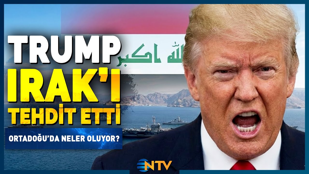 ABD İran'ı Vuracak Mı? Trump'tan Maliki Resti ve Savaş Sinyalleri | NTV