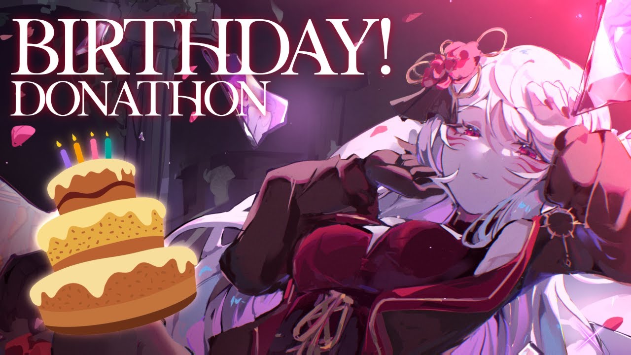 [ENG GVtuber] 🎉ELY'S BIRTHDAY DONATHON! DAY 1🎉