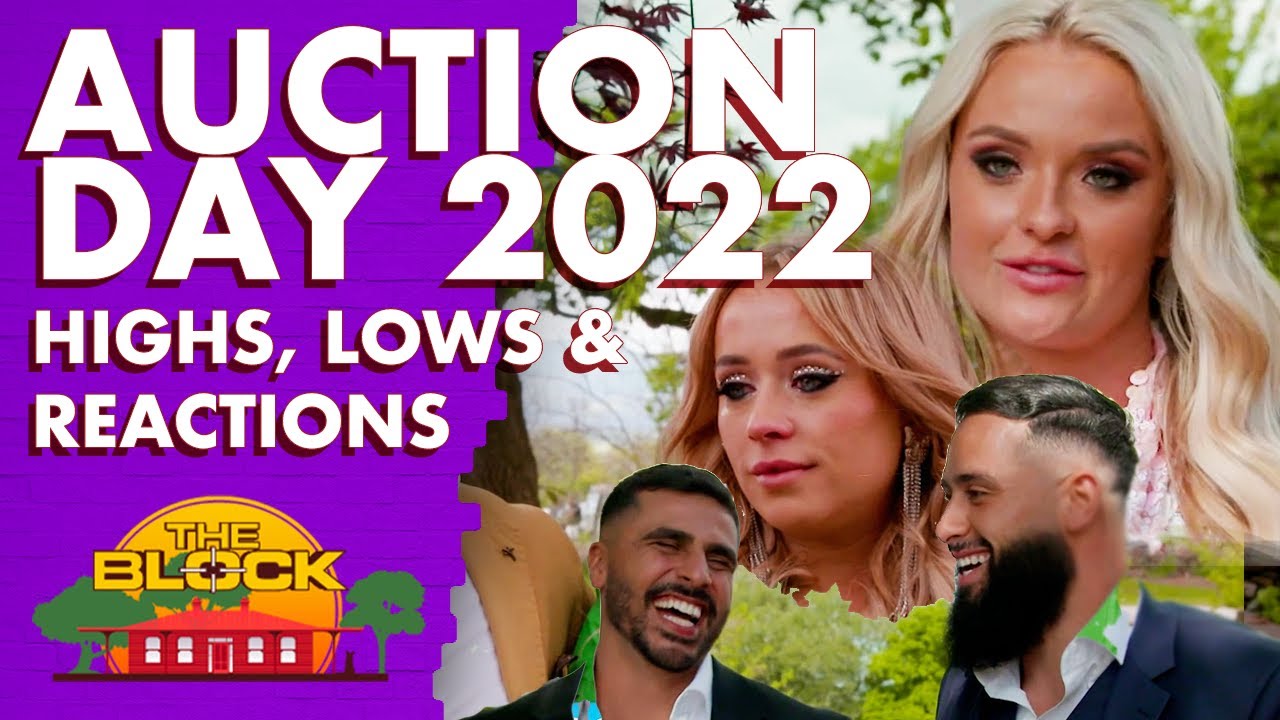 The Block contestants react to shock auction results | The Block 2022